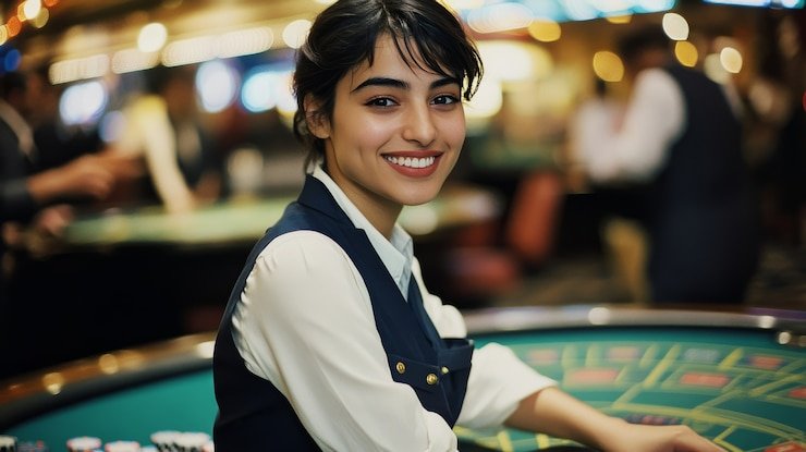 tiket365 mobile app interface showing live dealer table on smartphone screen